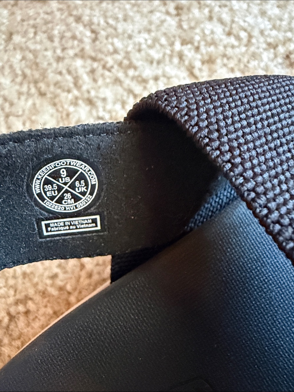 Keen Elle Backstrap Sandals, black, size 9 - Picture 6 of 7
